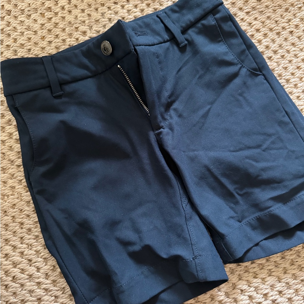 johnnie-O Deep Boys Blue Prep-Performance Shorts, Size 6